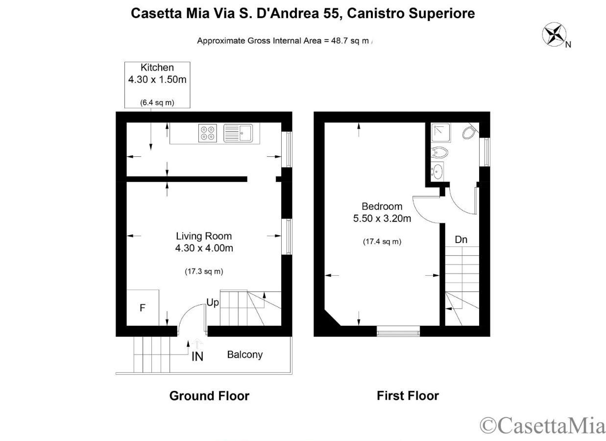 Casetta Mia Canistro Luaran gambar